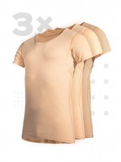 Triplepack pánské neviditelné tričko pod košili ARLON se zdvojeným podpažím Velikost: S