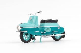 ČZ 175 - 501 Skútr (1958) 1:18 - Tyrkysová Tmavá/Tyrkysová