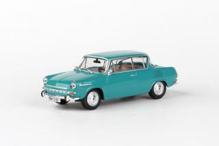 ŠKODA 1100MBX (1969) 1:43 - Tyrkysová Světlá
