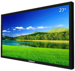 27" Full-HD průmyslový LCD panel, 1x HDMI+1x VGA, 1920x1080, LED podsvícení, provoz 24/7