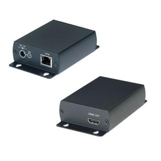 CAT5 HDMI extender, přijímač do 50m, 1080p/i, po jednom CAT5E/CAT6 kabelu, HDMI 1.3