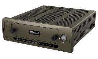 DVR do auta, 4x HDCVI / CVBS, 2x 1080p+2x 720p, H.264, 1-DIN, 1x SATA+SD, I/O, GPS, 3G, LAN, WiFi