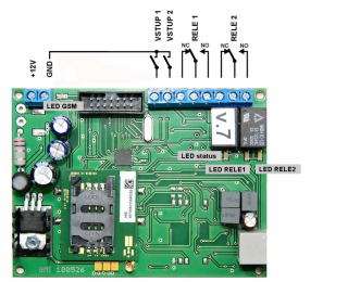 GSM-VT20 GSM brána a SMS