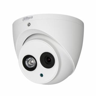 HDCVI PoC dome kamera, 4Mpix, f=6mm (48st), DWDR, IR50m, IP67, 12VDC nebo PoC kamera napájená po koaxu