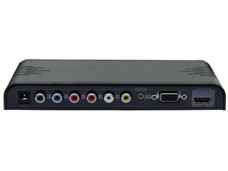 Konvertor VGA+YPbPr+CVBS+audio  na HDMI, 1x VGA in, 1x YPrPb, 1x CVBS, 1x HDMI out.