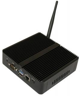 MiniPC, Z8350 4x 1,4GHz, 2GB RAM, 32GB eMMC, HDMI, 4x USB2.0/3.0, 1x COM, 2x LAN, slot microSD, SDP2W,fanless,WIN10PRO32