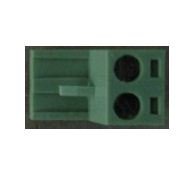 Nahradní konektor pro 2-drátovou dveřní stanici nebo pro napájení panelPC řady PTDMX, 2pin