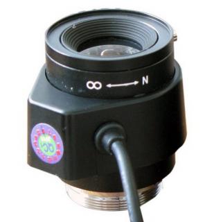 Objektiv Vari-focal DC Drive Iris, 3,5-8mm, CS-mount, 1/3", 81-34 stupňů, F1.4