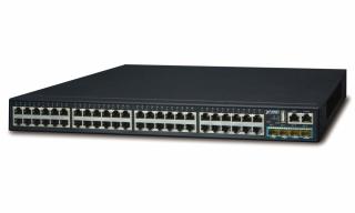 OPRAVENÉ - Planet SGS-6341-48T4X L2/L3 switch 48x 1000Base-T,4x 10Gb SFP+, Web/SNMP, L3, ACL,QoS, IGMP,IP stack