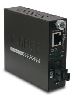 Planet FST-806A20 konvertor smart, 10/100Base-TX/FX WDM,20km