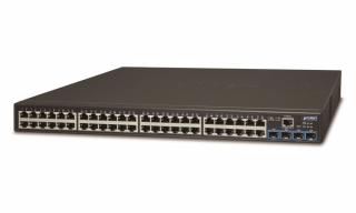 PLANET GS-2240-48T4X switch 48x 1000Base-T,4x 10Gbps SFP+, Web/SNMP, STP/RSTP, IGMPv3, ESD+EFT