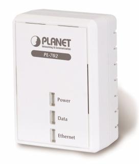 Planet PL-702 500Mbps, PowerLine (direct attached), 1x 100Base-TX LAN, QoS, HomePlug AV, malé rozměry