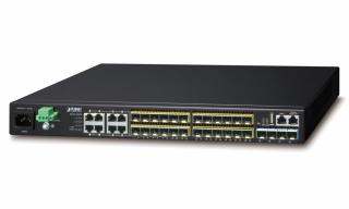 Planet XGS3-24242(v2) L3 switch, 24xSFP / 16x1000Base-T, 4x 10G SFP+, stohování 2x QSPF+(40Gb)