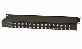 Přepěťová ochrana pro 16 koaxiálních vedení, BNC, 19" rackmount 1U