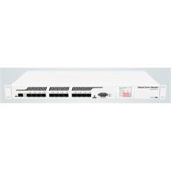 Router Mikrotik Cloud Core CCR1016-12S-1S+, 12x SFP, 1x SFP+, 2GB RAM, Level6, RM1U, LCD, Dual PSU