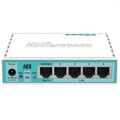 RouterBoard Mikrotik RB750Gr3 hEX router, 256MB RAM, 5xGLAN, vč. L4