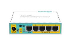 RouterBoard Mikrotik RB750UPr2 hEX PoE lite, 64 MB RAM, 400 MHz, 5x LAN,1x USB, PoE vč. L4