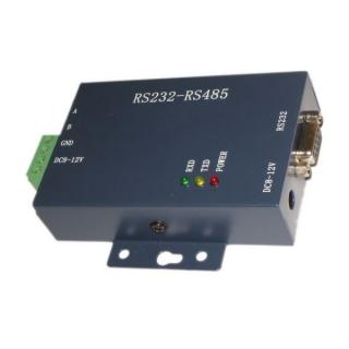 RS-232 - 485/422 konvertor, svorkovnicové i DB9 připojení, obousměrný, do 115kbps, kovová skříňka