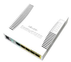 Switch Mikrotik RouterBOARD 106-1G-4P-1S (RB260GSP) 5-port Gigabit smart switch with SFP cage, SwOS, plastic case, PSU,