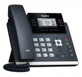 Yealink SIP-T42U IP tel., PoE, 2,7&quot; 192x64 LCD, 15 prog.tl.