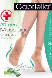 Ponožky Gabriella Medica 20 Massage code 623