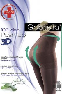 Punčochové kalhoty Gabriella Medica Push-up 3D 100 DEN Code 171