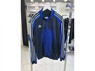 Adidas - Fotbal Mikina Zip Modrá Velikost: M/L