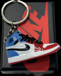 Jordan 1 Fearless UNC Chicago - Sneakers Přívěšek na klíče
