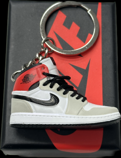 Jordan 1 Light Smoke Grey - Sneakers Přívěšek na klíče