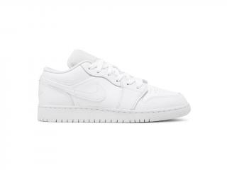 Jordan 1 Low White (GS) Velikost: 36.5