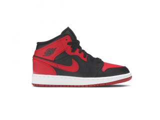 Jordan 1 Mid Banned (GS) Velikost: 36.5