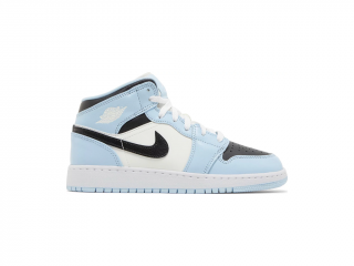 Jordan 1 Mid Ice Blue (GS) Velikost: 35.5