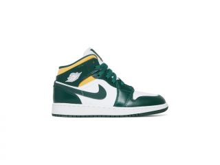 Jordan 1 Mid Sonics (2021) (GS) Velikost: 36.5