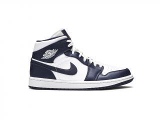 Jordan 1 Mid White Metallic Gold Obsidian Velikost: 41