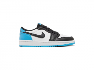 Jordan 1 Retro Low OG Black Dark Powder Blue (W) Velikost: 39