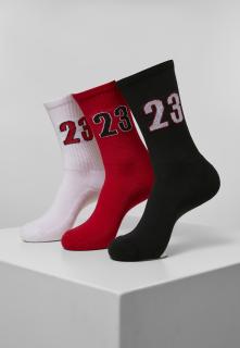 Mister Tee 23 Ponožky 3-Pack Velikost: 39 - 42