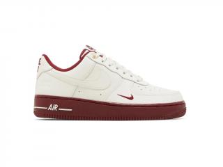 Nike Air Force 1 Low '07 bílá / červená LV8 40th Anniversary Velikost: 37.5