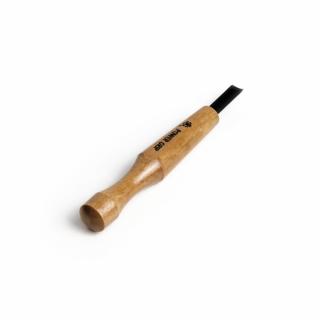 Japonské řezbářské mini-dláto MIKISYO Power Grip s hlubší U čepelí - 9 mm
