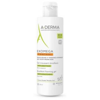 A-derma Exomega Control zvláčňující pěnivý gel 500 ml