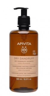 Apivita Dry Dandruff šampon proti suchým lupům 500 ml