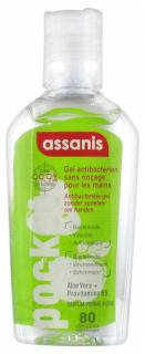 Assanis antibakteriální gel na ruce 80ml Druh: Apple-Peer (jablko-hruška)