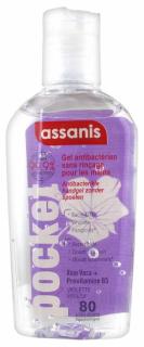 Assanis antibakteriální gel na ruce 80ml Druh: Violette (Fialka)