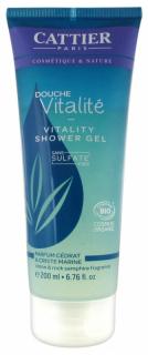 Cattier sprchový gel Vitality 200ml