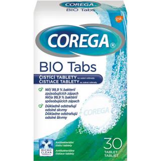 Corega Antibakteriální čístící tablety 30 ks