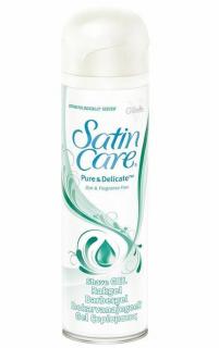 Gillette Satin Care Pure & Delicate gel na holení 200 ml