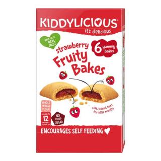 KIDDYLICIOUS Koláčky jahodové 6x22 g