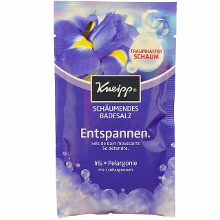 KNEIPP pěnivá sůl do koupele Relax Pelargonie 80 g