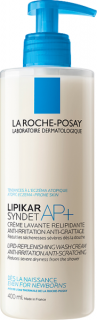 La Roche-Posay Lipikar Syndet AP+ čisticí krémový gel proti podráždení a svědění pokožky Objem: 400 ml
