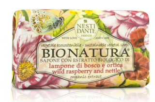 Nesti Dante Bionatura Raspberry & Nettle mýdlo 250 g