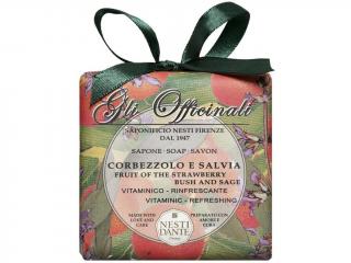 Nesti Dante Gli Officinali Fruit of the strawberry bush and Sage mýdlo 200 g